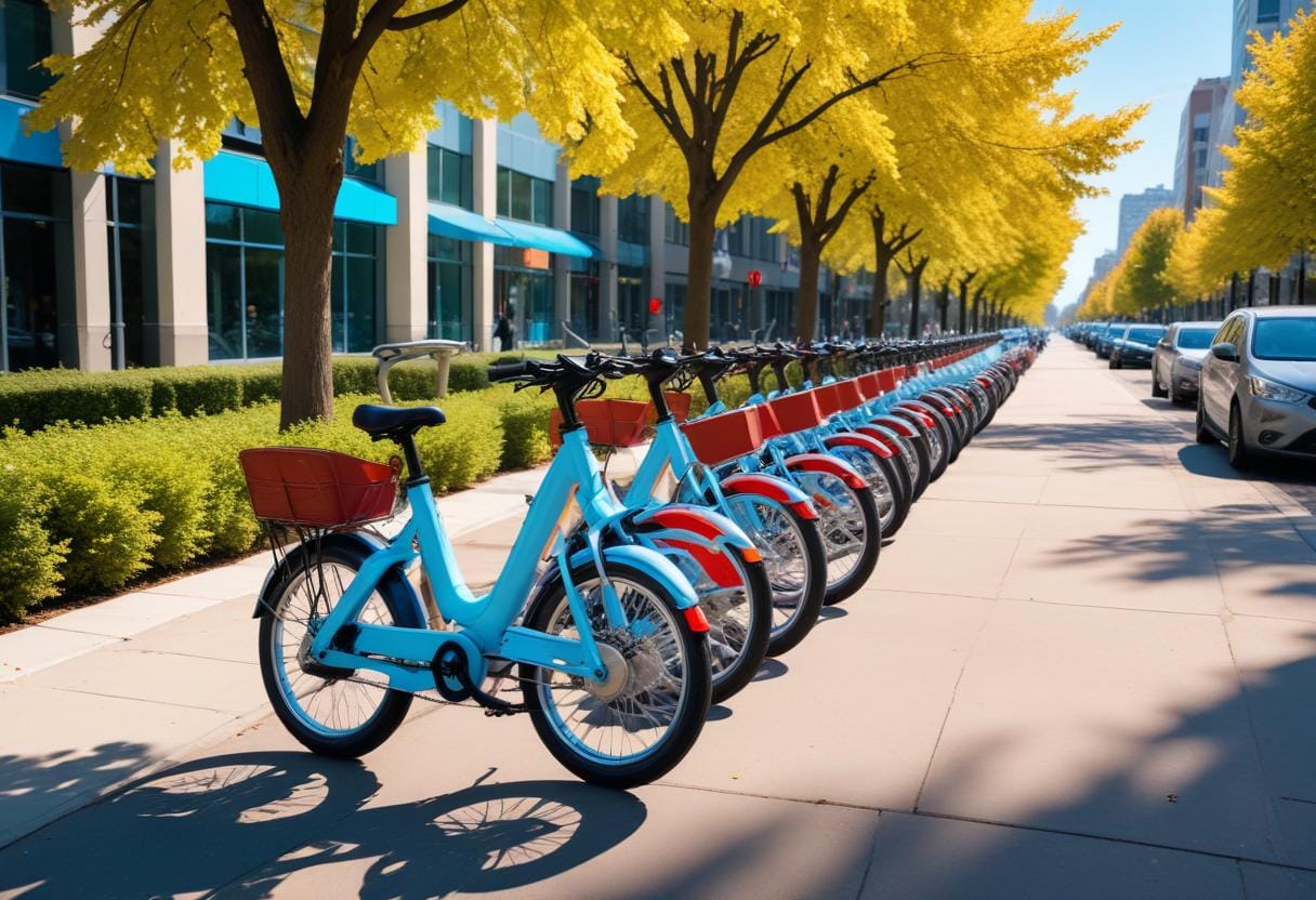 Test av elcyklar illustration