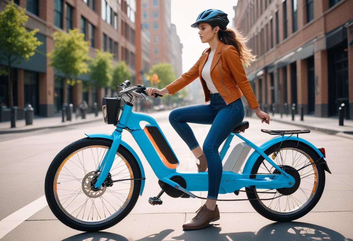 Elcykel dam bäst i test – hitta din perfekta cykel för glädjefyllda åkturer! illustration