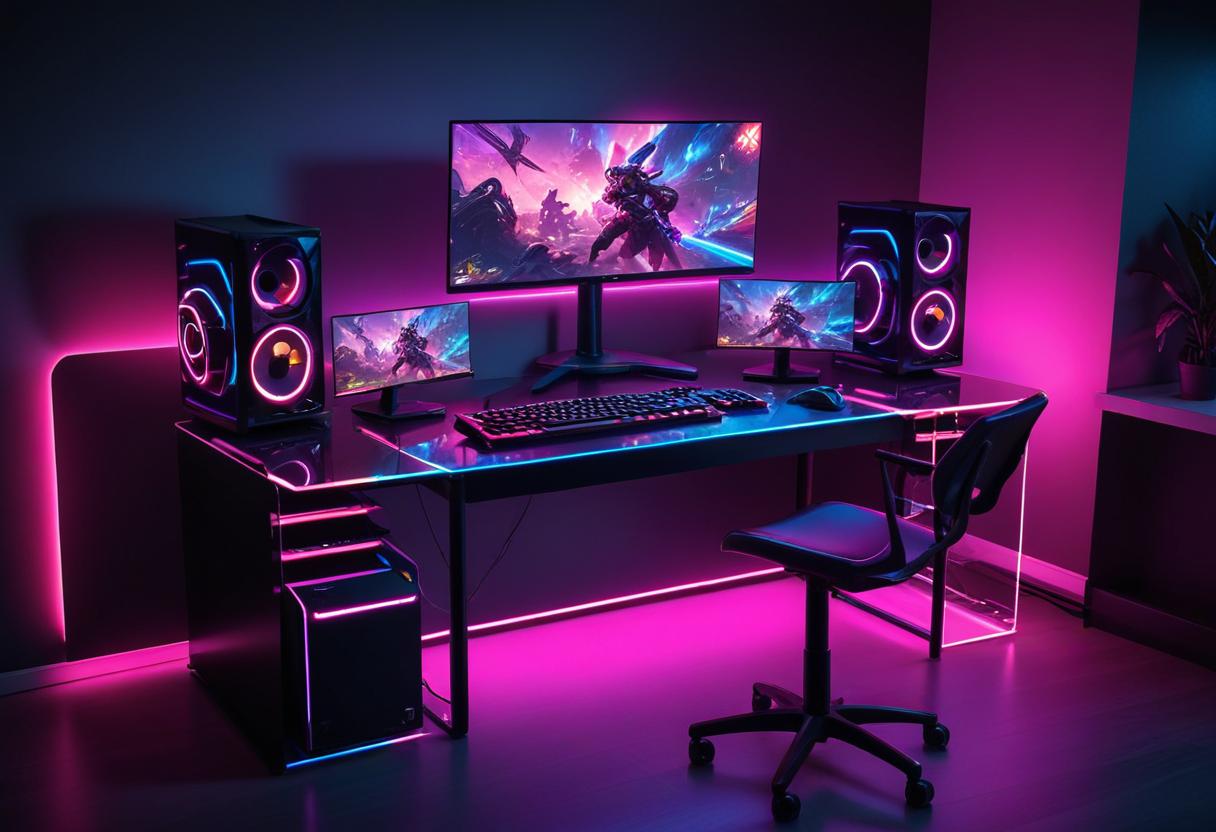 Så får du till den perfekta gaming belysningen illustration
