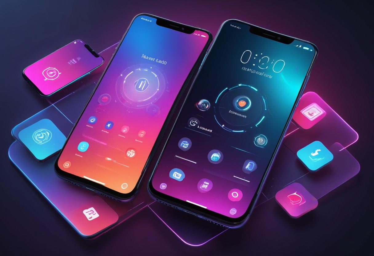 iOS 18 illustration