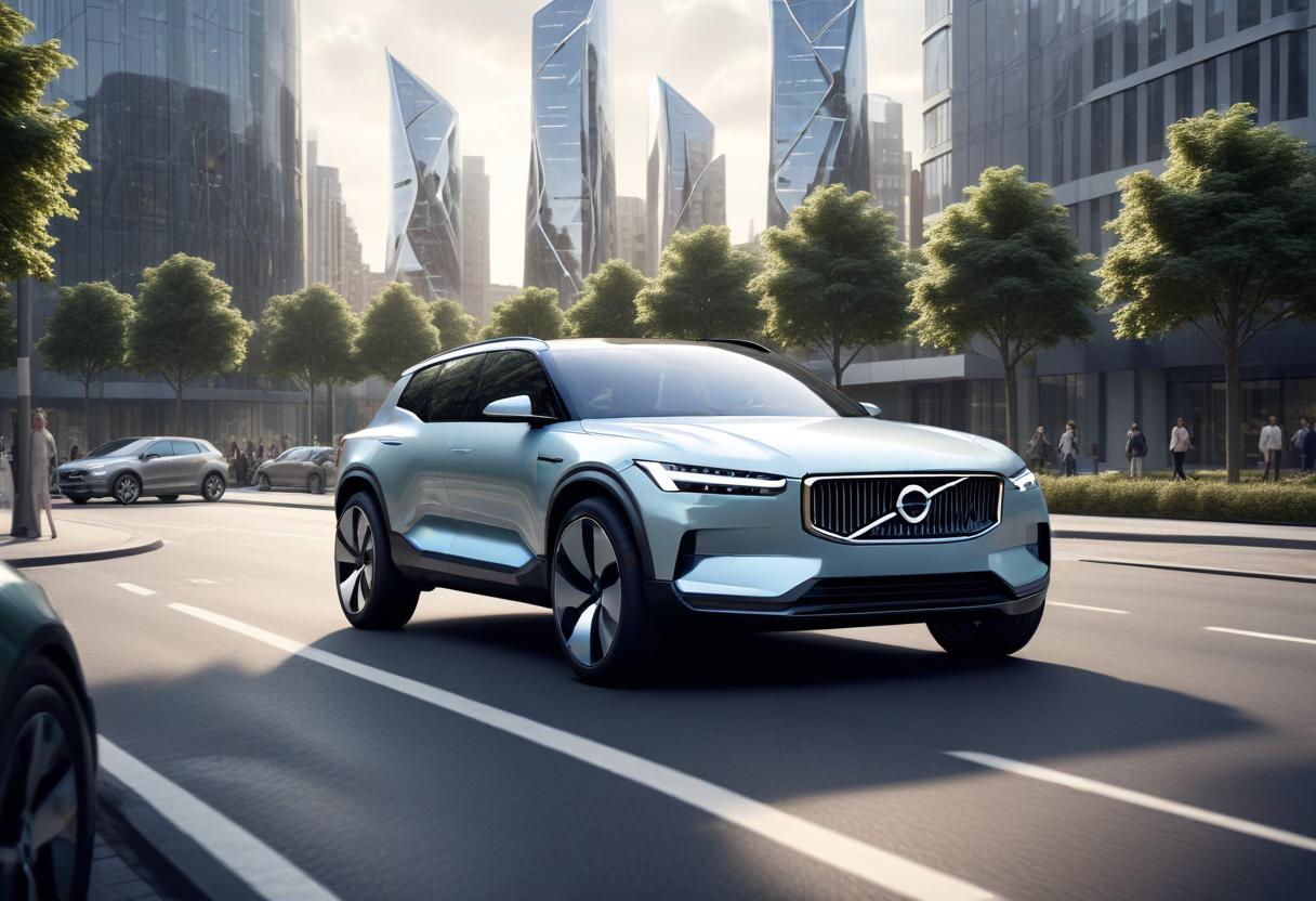 Spännande diskussioner i Volvo Cars aktie forum illustration
